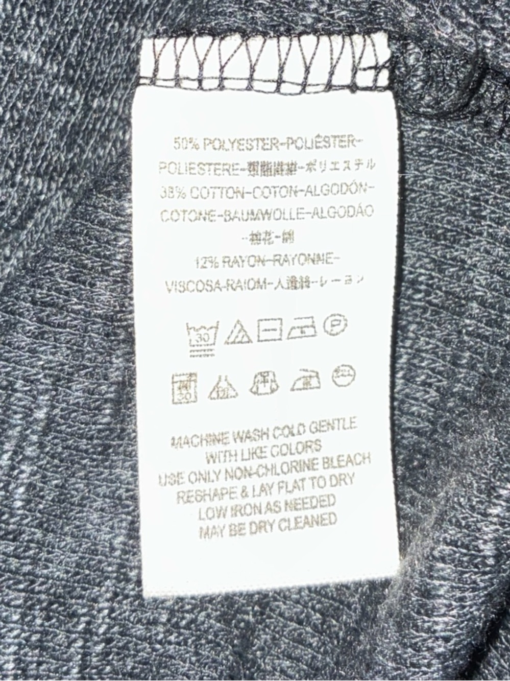 Free People We The Free Charcoal Grey Draped Cowl Sweater Cozy Comfy Boho Vibes - Picture 4 of 4
